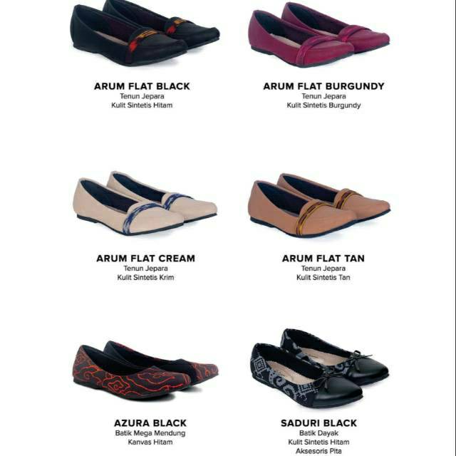 Flat Shoes/ Sepatu Etnik