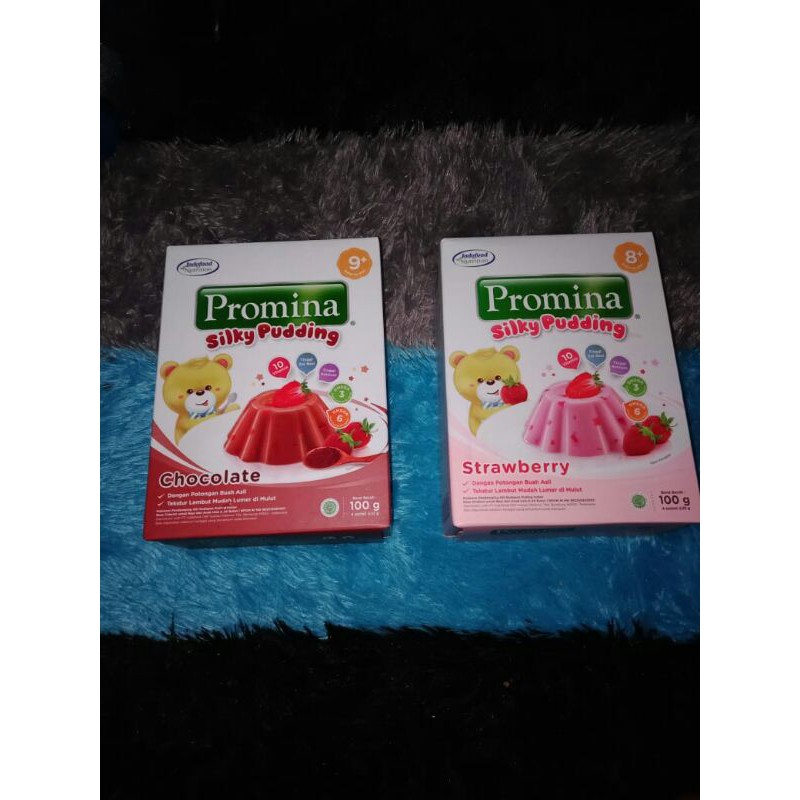 

promina puding silky 100gr coklat / strawbery