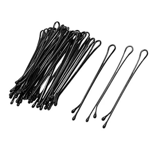 Jepit Rambut Pentul/ Hair pin lidi / Kep lidi hitam Qualitas 555