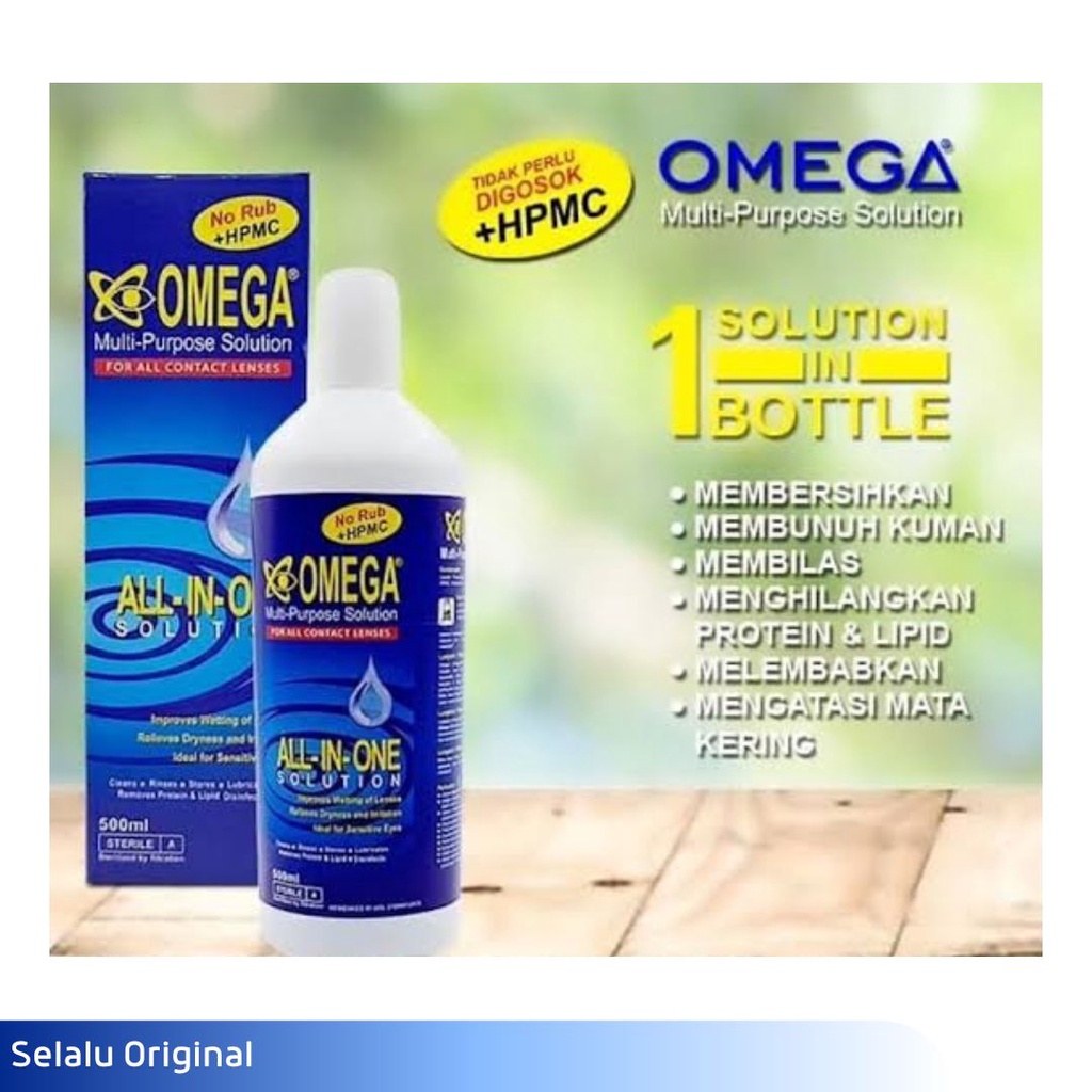 CAIRAN PEMBERSIH SOFTLENS OMEGA ALL IN ONE