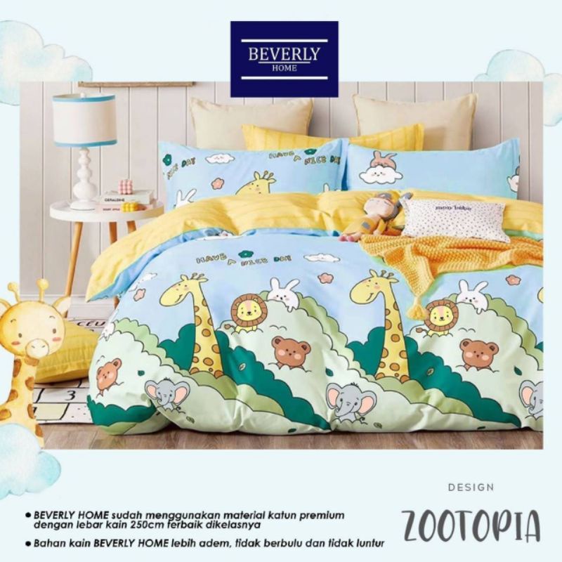 SPREI KATUN LOKAL MOTIF ZOOTOPIA