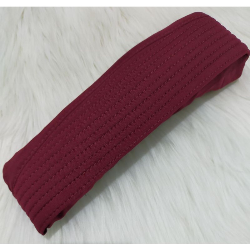 HIJAB BERGO ROPEL VAZA ORI NIZAM-Maroon