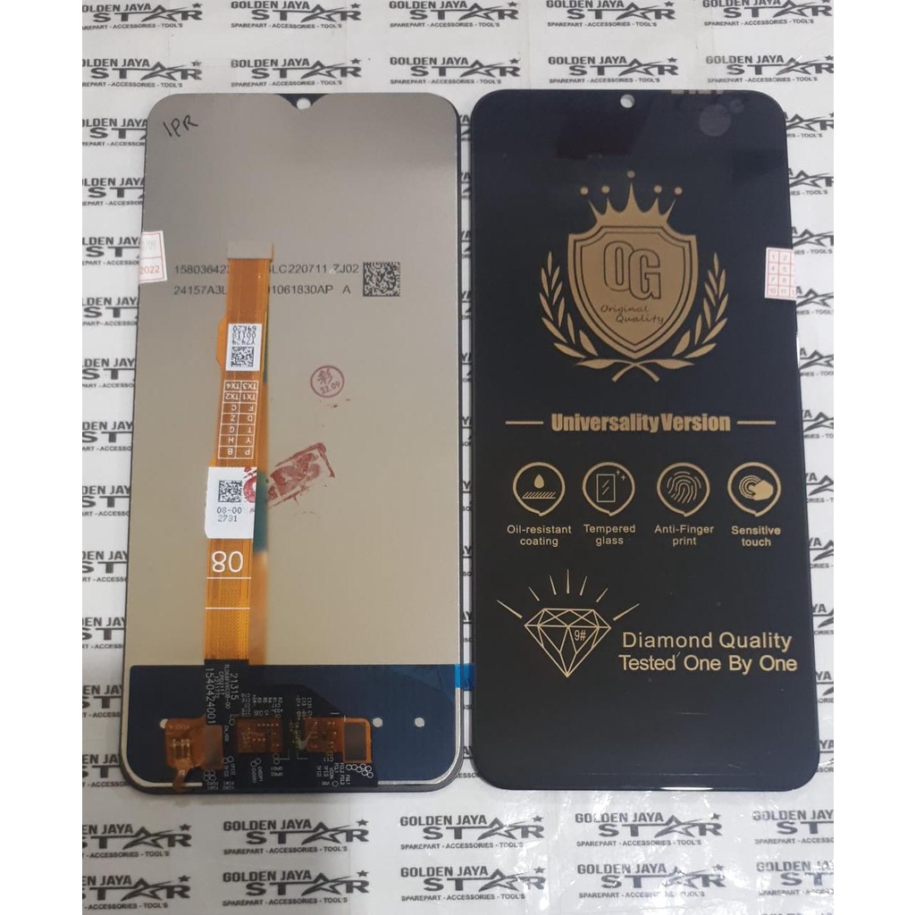 LCD VIVO Y33S BLACK