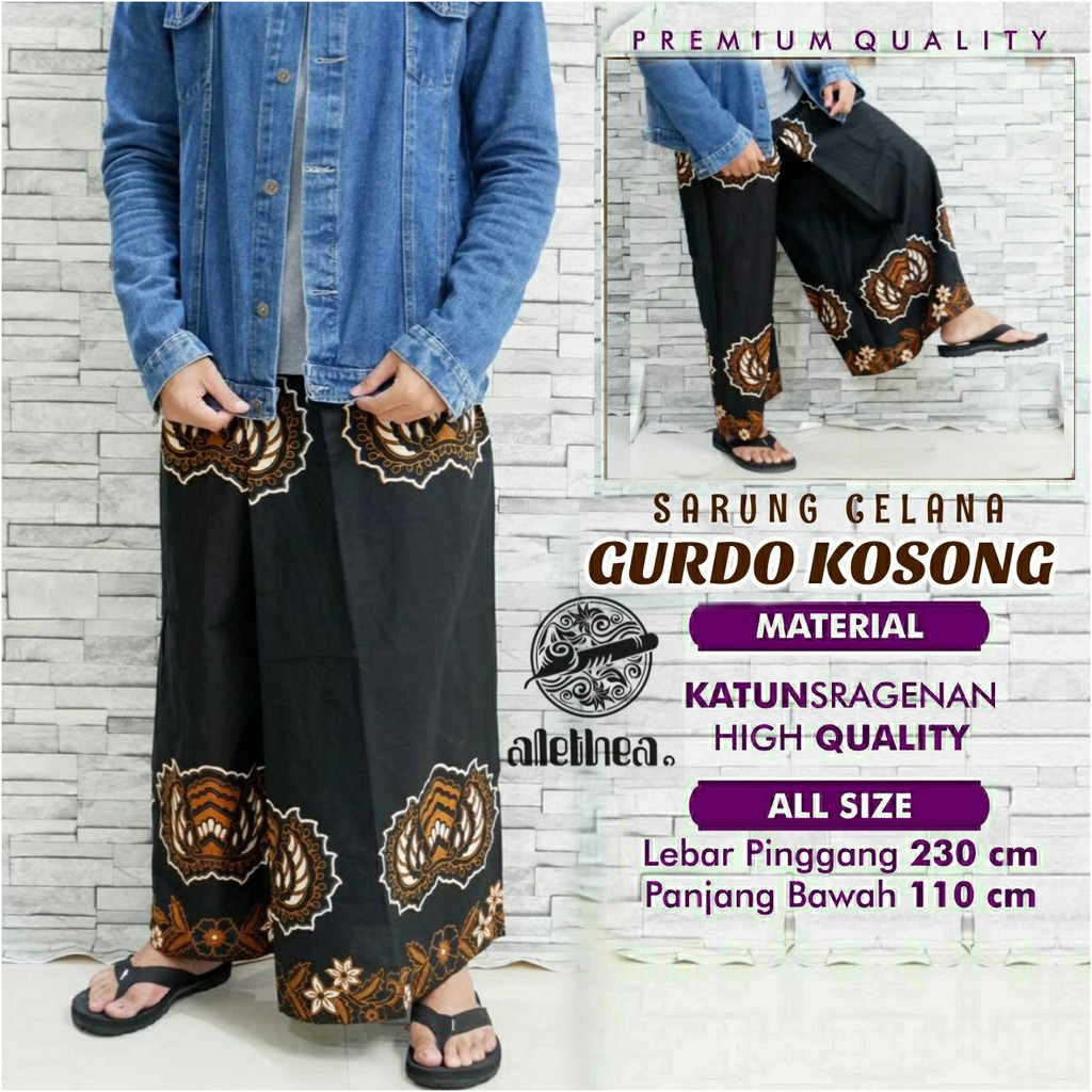 Batik Pria Solo Sarung Premium Celana Gurdo Kosong Alethea KERIS IRENG KUNCORO IRENGAN KEJORA NAWANG AKHAWAN RAMPATAM KOPI KERISLASEM PRABU UTOMO MERAK SOGAN AKSARA BATIK SOLO AMANAH BATIKSOLOAMANAH ABINAYA MEGO NOGO PITOJIWO CEMANI NAVY GINANDRA UNGU