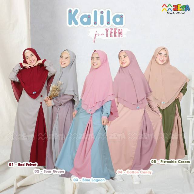 Gamis kalila teen