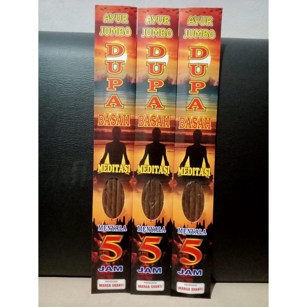 Ayur Jumbo Dupa Basah Meditasi 5 Jam Marga Shanti