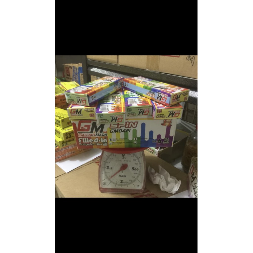 

TURUN HARGA pulpen spin 216 pcs xrp410=rp88560 khusus pedagang