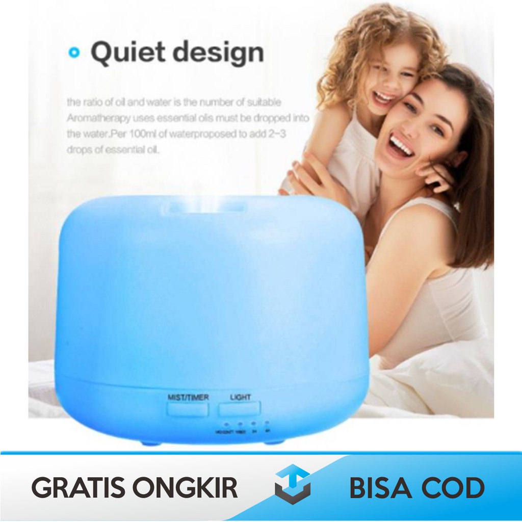 AROMA DIFFUSER HUMIDIFIER ELEKTRIK 7 LED HUMI H770 ORIGINAL TAFFWARE