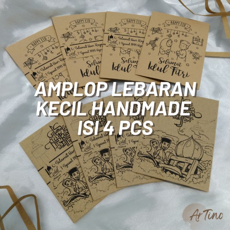 

AMPLOP KECIL LEBARAN HANDMADE ISI 4 PCS