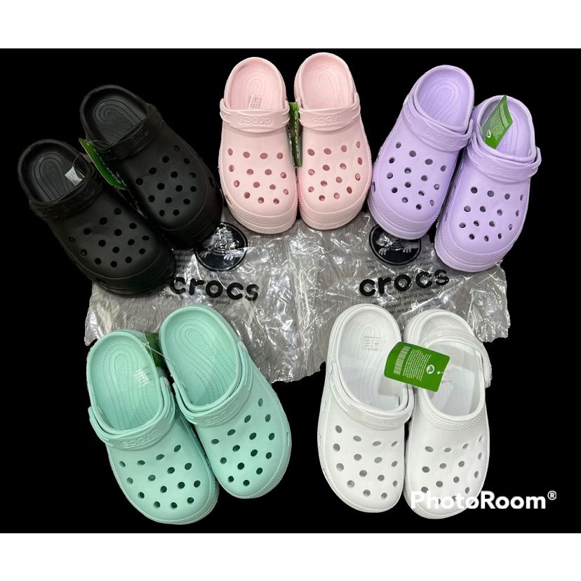 Sandal  Crocs / Wedges Crocs / Sandal Kodok Classic -- Sandal Wanita (sepatu sandal wedges) -- Korea