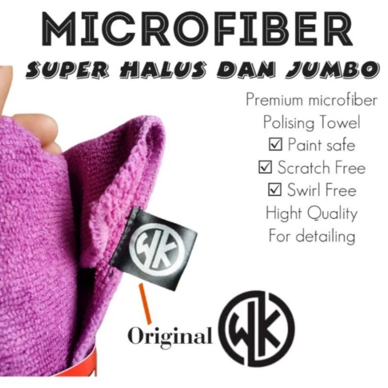 Microfiber Ukuran Super Jumbo / Lap Microfiber Super Premium / Microfiber WK