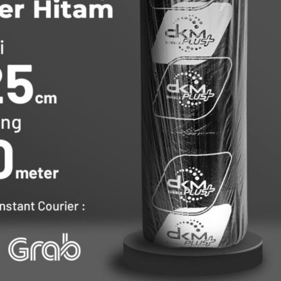 

Bubble wrap hitam 40cm x 50m - HITAM PREMIUM, 40CM X 50M
