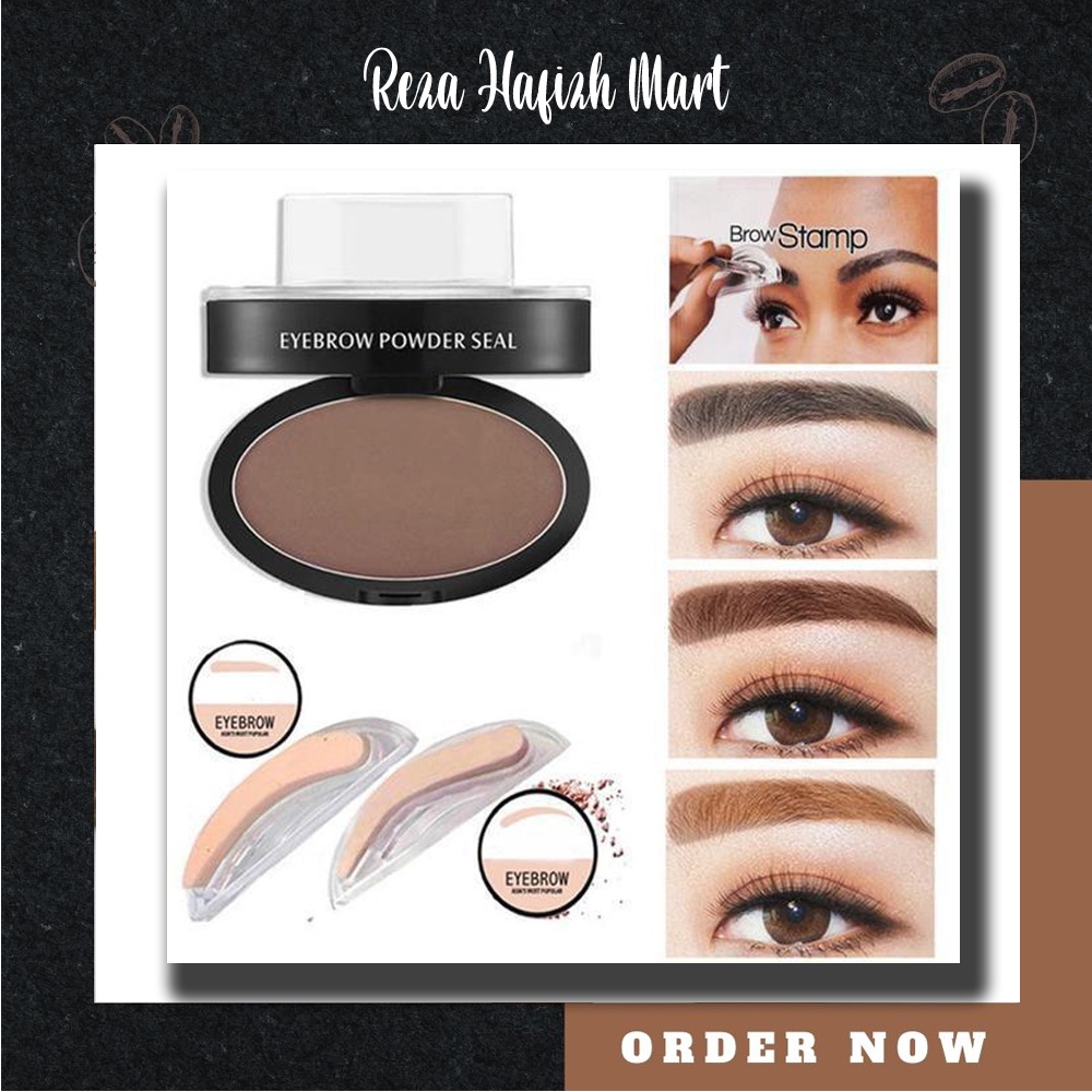 Eyebrow stamp cetakan alis  bentuk alis natural