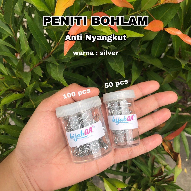 HIJABQA - Peniti Bohlam / Peniti Labu / Peniti Anti Nyangkut