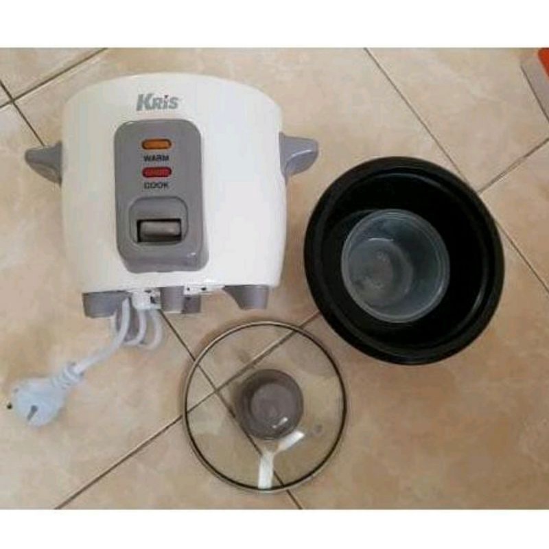 Kris rice cooker mini travel cooker 0.3L
