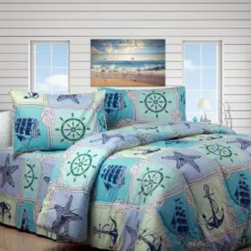 Set Bedcover Dan Sprei Rumbai