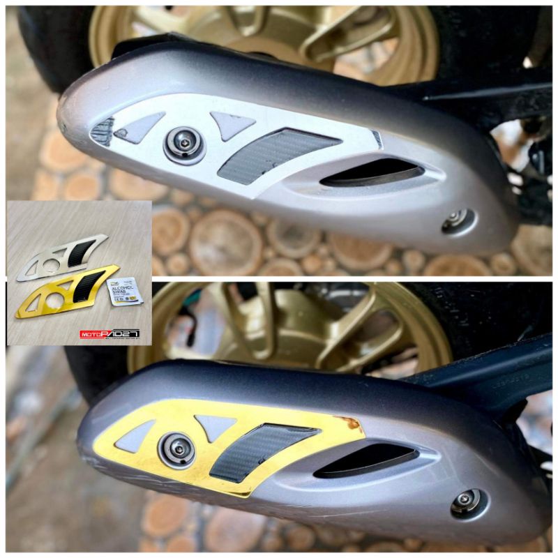 Motopad27 Garnish New Scoopy garnis Cover CVT Honda New Scoopy 2021 2022 2023