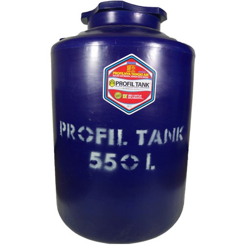 Tangki Air Plastik Profil Tank TDA 550 Liter Kimia Chemical Toren