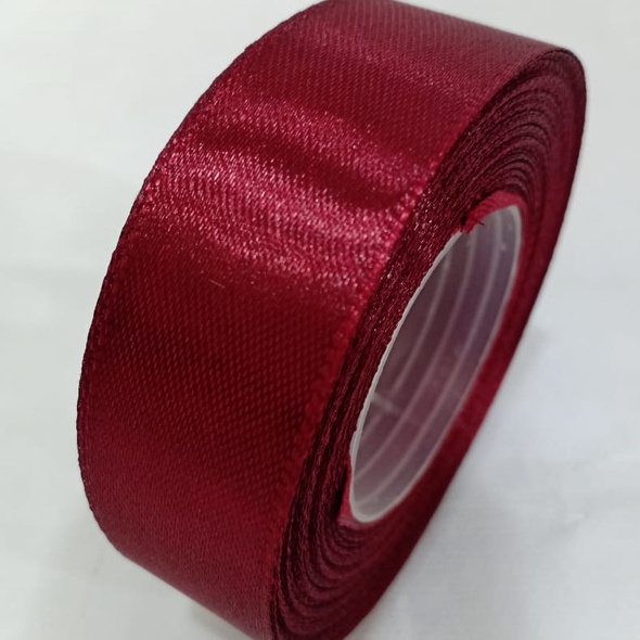 

Pita Satin Maron Ukuran 1 inch / 2,5 cm Per Roll pita hias pita kado pita bucket bunga pita hampers pita besek pita parcel pita souvenir Pita hias rambut pita hias pakaian pita kembang pita Premium