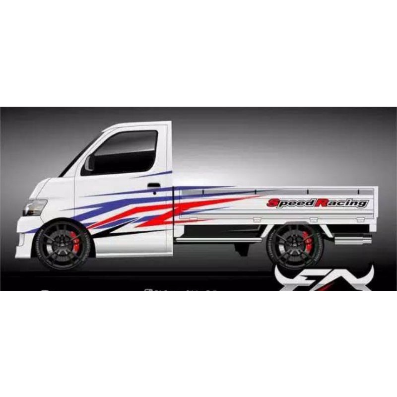 list stiker mobil pick up gran max