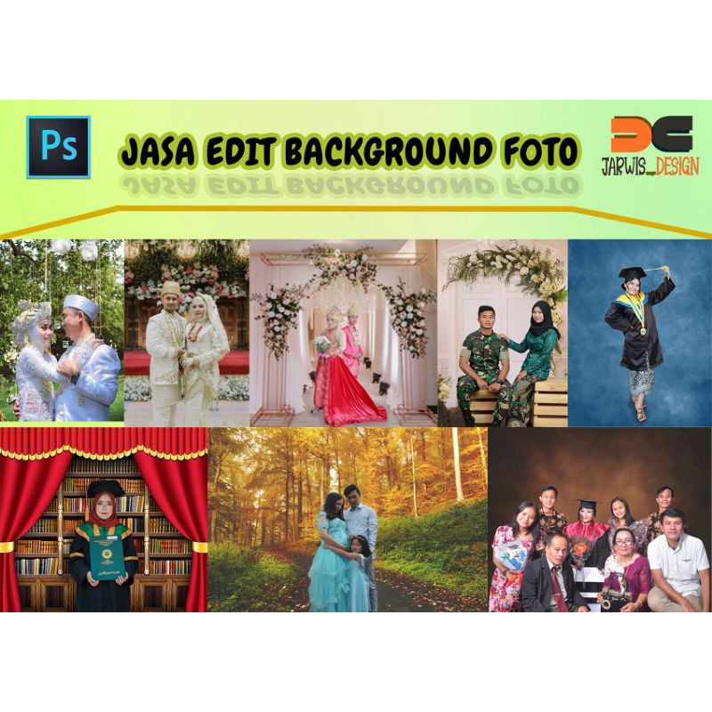 JASA EDIT BACKGROUND FOTO WISUDA,KELUARGA,PREWEDDING ...