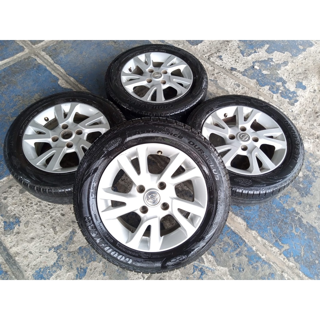 velg seken std alphard ring 16x6 pcd 5x114 seken bekas ban bonus murah gertais ongkir copotan velg b