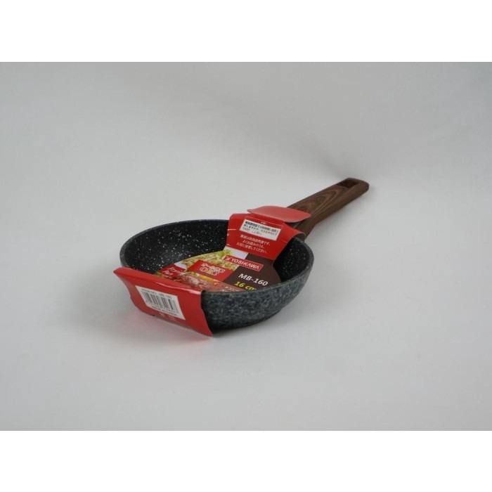 Fry Pan Mini Marble ceramic Anti Lengket Anti Gores