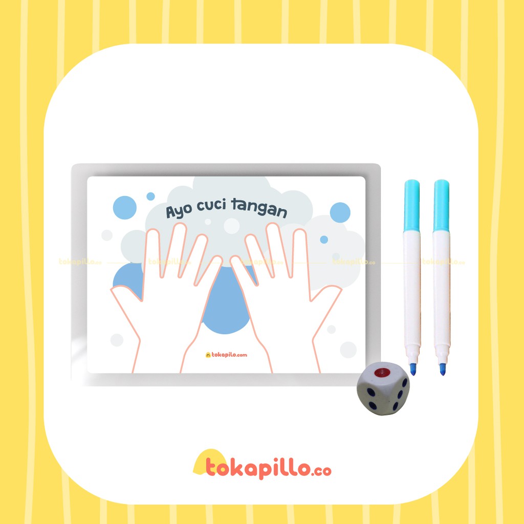 AYO CUCI TANGAN - MAINAN EDUKASI ANAK - AKTIVITAS ANAK