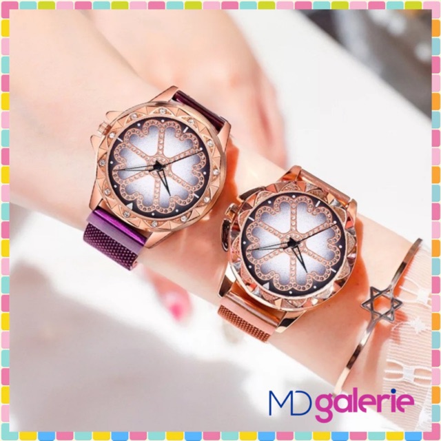 Studio3 Jam Tangan Magnet Fashion Wanita Luxury Rose Gold 10157