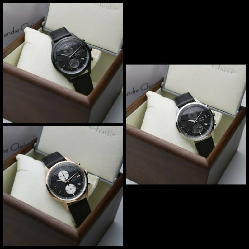 JAM TANGAN PRIA ALEXANDRE CHRISTIE AC 6575 ORIGINAL