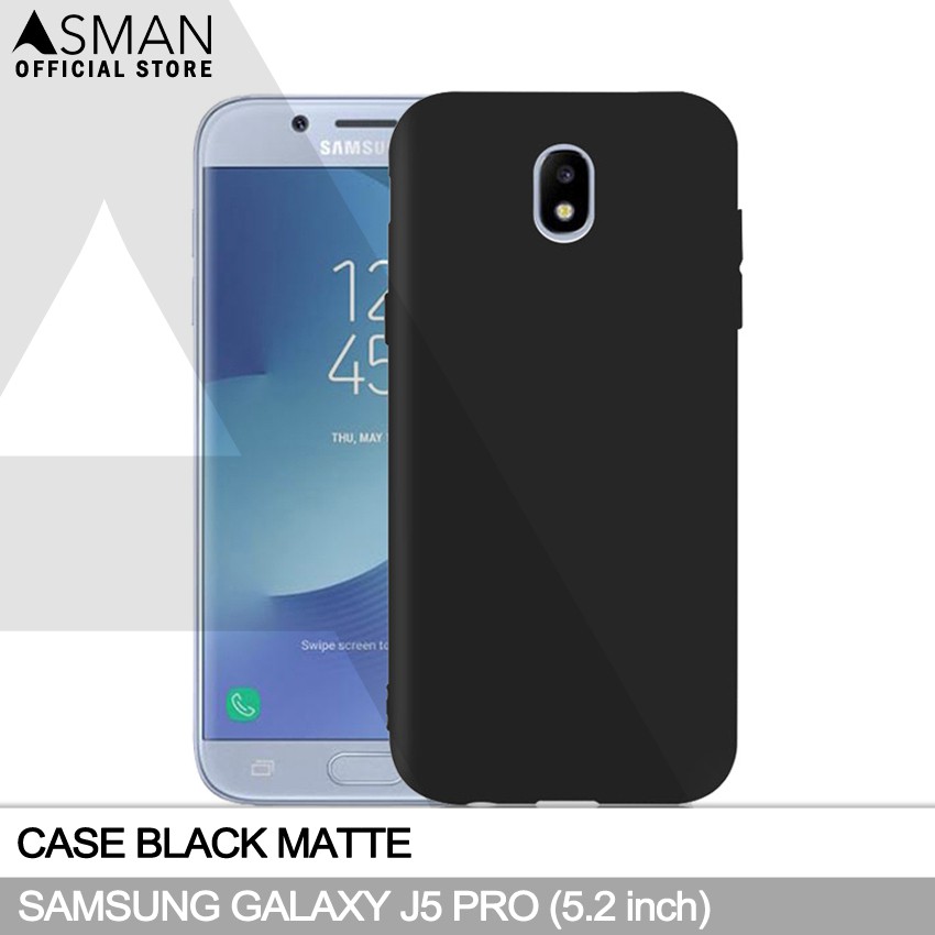 Ultraslim Samsung Galaxy J5 Pro (5.2&quot;) | Soft Case Black Matte - Hitam