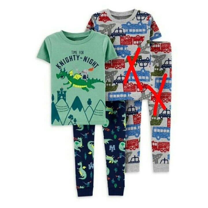 BAJU TIDUR ANAK LAKI LAKI BRANDED