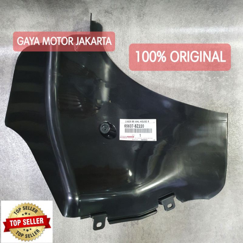 LINER FENDER SPAKBOR BELAKANG KANAN CALYA-SIGRA 65637-BZ220