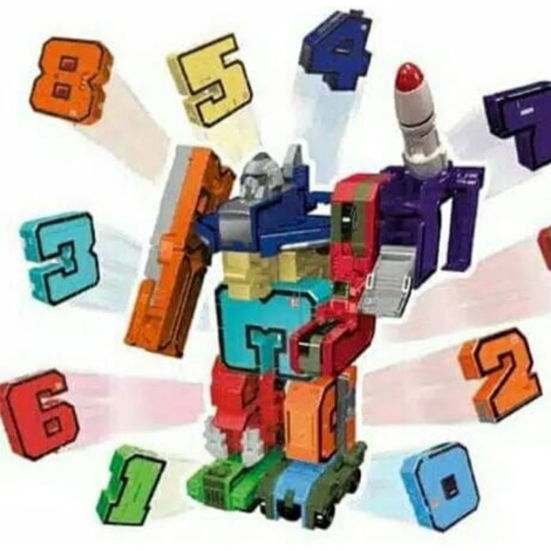 Mainan EMCO POCKET MORPHERS Mega Botz - Robot Transform