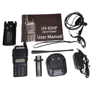 Radio Walkie Handy Talky HT BAOFENG POFUNG Dual Band UHF VHF UV 82HP Bagus