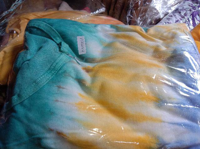 Pilih Warna Nirmala Gamis Kaos Pelangi Tiedye Batik Payung Jumbo Syari Termurah