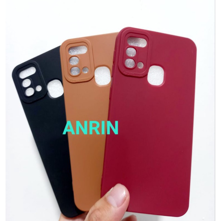 SAMSUNG M21 M30S M31 CAMERA MACARON CASING SOFTCASE SILIKON