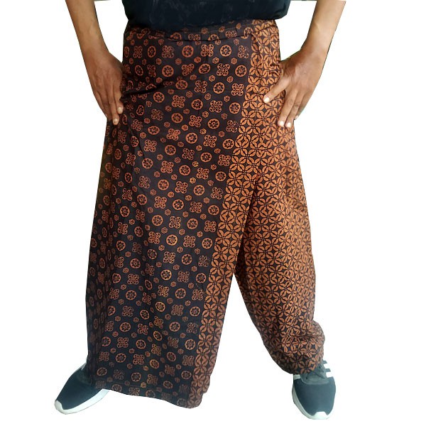 Sarung Celana Motif Kopi Batik Cap Sogan Primis