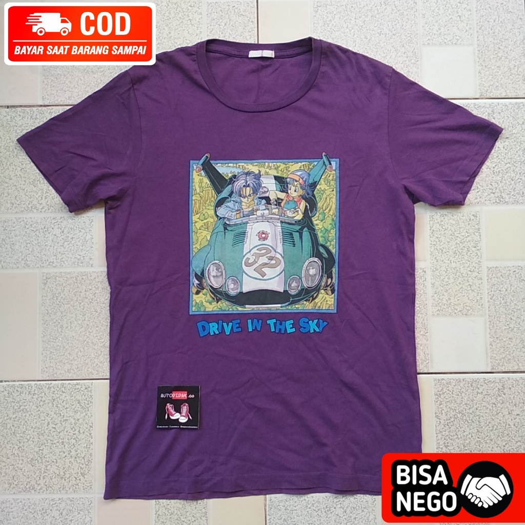 KAOS KARTUN VINTAGE SECOND ORIGINAL/TSHIRT ANIME VINTAGE SECOND ORIGINAL/TSHIRT DRAHON BALL VINTAGE