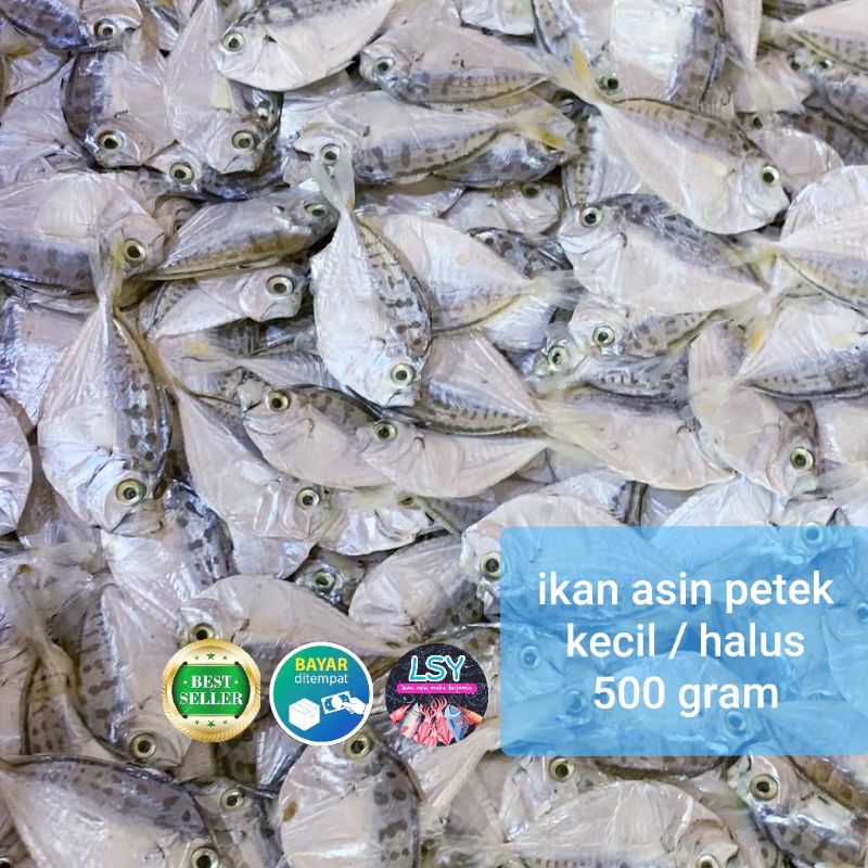 

ikan asin petek kecil / halus 500gram