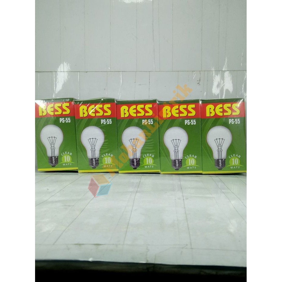 Lampu Pijar BESS Bohlam Bola 5w 10w 15w Watt Penghangat Penetas Telur Lampu Kandang Ayam Panas Inkubator