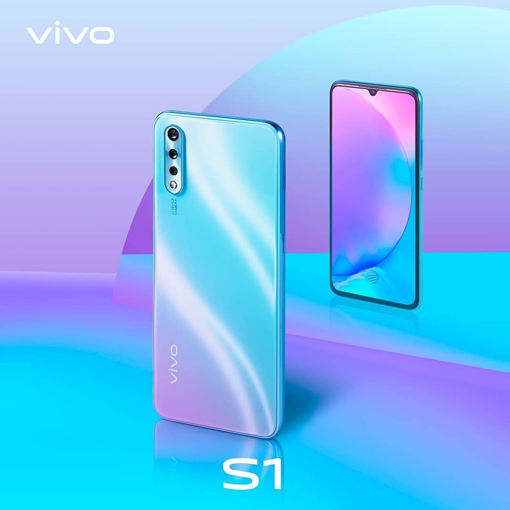 VIVO S1 4/128GB TOUCH SCREEN FINGER PRINT 32MP GARANSI RESMI VIVO