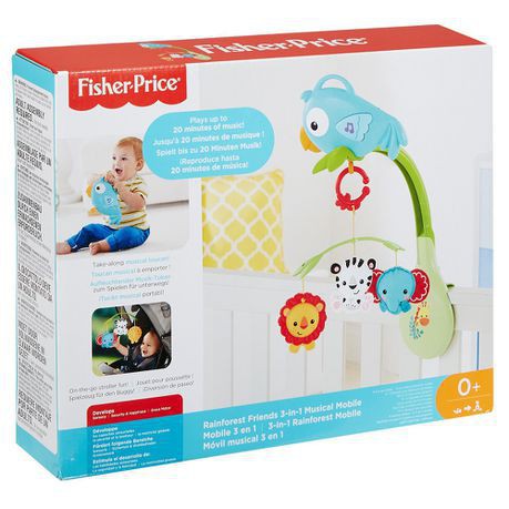 FISHER PRICE NB OPP MOBILE E-RAINFOREST MR010743/CHR11