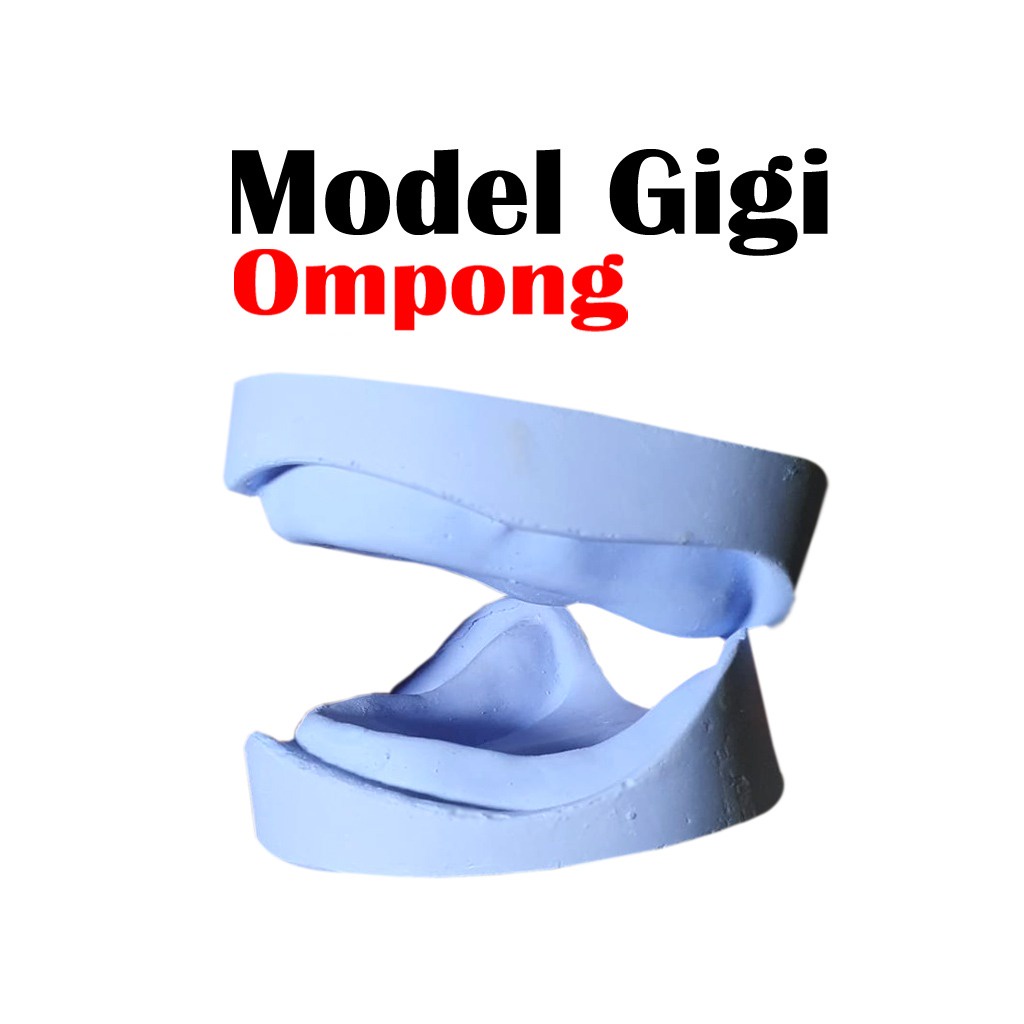 Model gigi ompong / edentulous