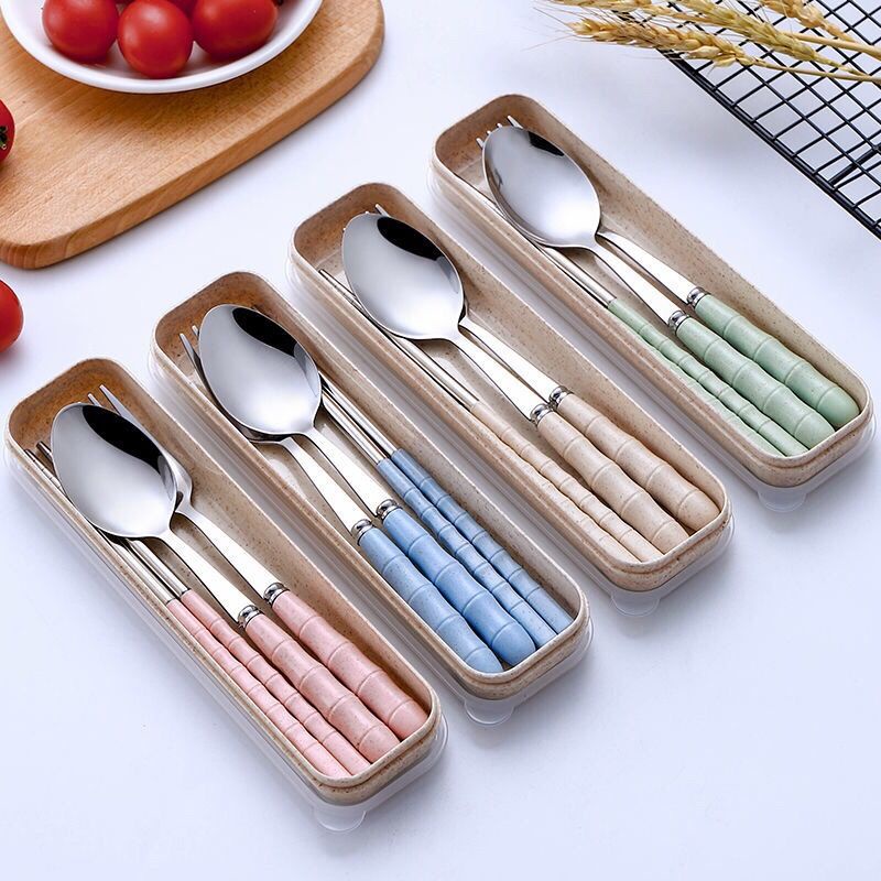 SET ALAT MAKAN SENDOK GARPU SUMPIT STAINLESS STEEL