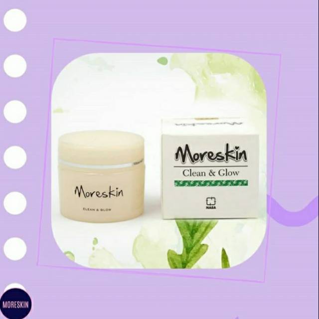 Moreskin clean and glow Nasa