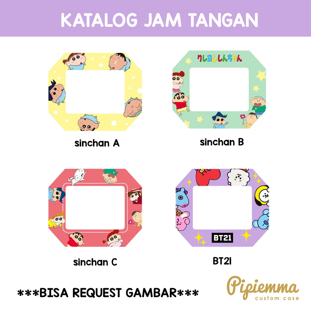 Jam Custom Digital Watch Gambar suka suka Kado Cewek Pacar Teman G Watch