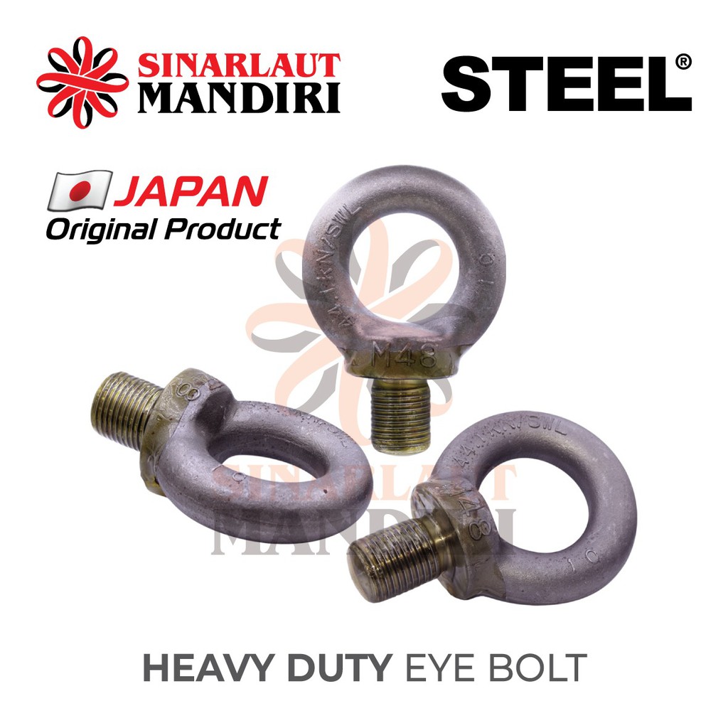 

Heavy Duty Eye Bolt Jepang (Standard Type) - M 36