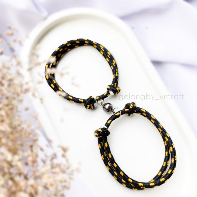 GELANG PRUSIK MAGNET ( HARGA SEPASANG )