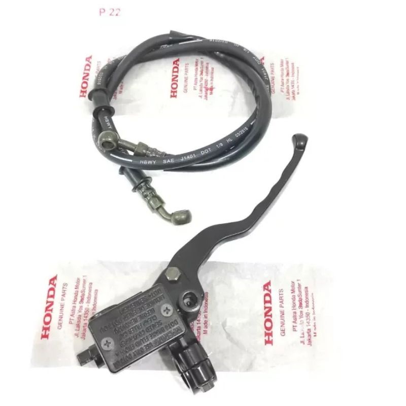 Master rem set + selang rem depan honda gl pro, gl max, gl pro neotech
